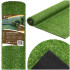 Kunstmuru rull 2 x 5 m, roheline 10 mm vaip terrassile, rõdule ja aeda