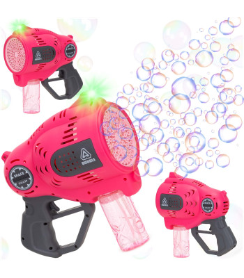 Springos KG0065 roosa mullipüstol LED-valgustusega