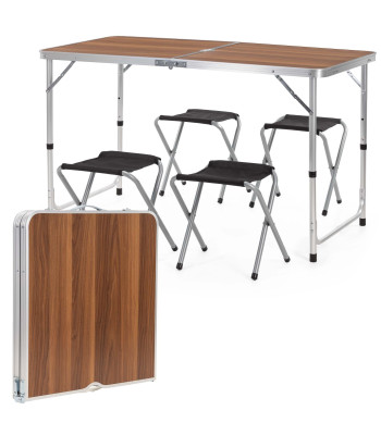 Matkakomplekt laud ja toolid Springos CS0178