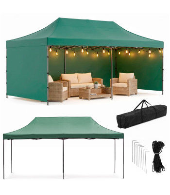 Aiatelk 3 x 6 m roheline Springos GP0009