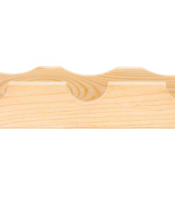 Puidust pudeliriiul Springos WF0005, 30 pudelile