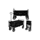 Kokkupandav matkakäru Springos GA0084, 80 kg, 105 l, must