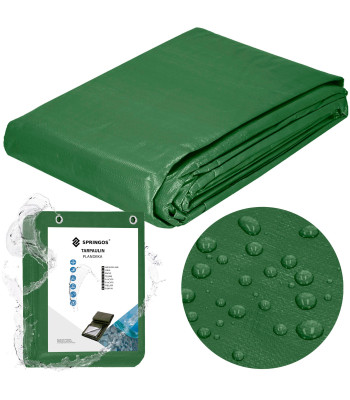Springos® presentkate 2 x 3 m, tumeroheline ja hõbedane GA2137