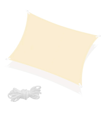 Beež päikesevarjupuri Springos® SN0057, 4 x 3 m