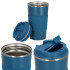 Springos KI0130 roostevabast terasest termos 500 ml, türkiissinine