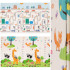 Kahepoolne kokkupandav laste vahtmatt Springos KM0021, 150x200 cm, libisemiskindel