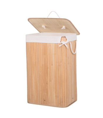 Bambusest pesukorv, Springos HA0030, 72l