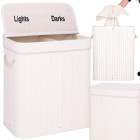 Bambusest pesukorv Springos, HA0160, 100 l