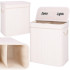 Bambusest pesukorv Springos, HA0160, 100 l
