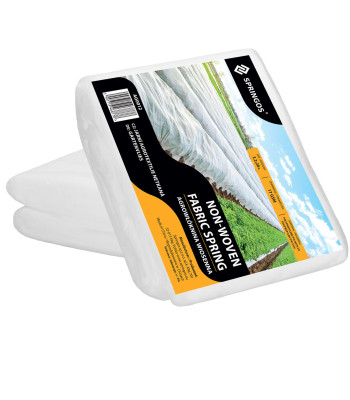 Talvine agrotekstiil Springos AG0012, valge, 17g/m2, 20x3,2m