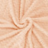 Voodikate Springos HA7136, kahepoolne pleed 130x180 cm, reljeefne siksak, diivanikate, virsikutoon