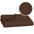 Voodikate Springos HA7208, pleed 200x220 cm, diivanikate, pruun