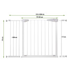 Turvavärav Springos SG00001AC, 76-120 cm
