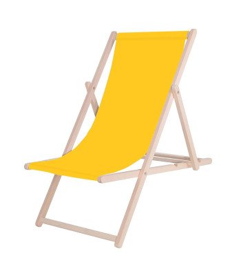 Puidust lamamistool, kollane – Springos DC0010 OXFORD40