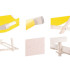 Puidust tool Springos DC0010 OXFORD40 kollane
