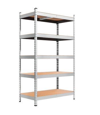 Metallriiul Springos 5 riiulit 205x120x45cm
