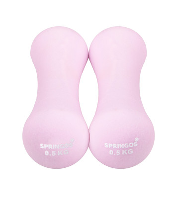 Neopreenhantlid Springos FA1037, 2 x 0.5 kg