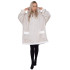 Kapuutsiga tekk, helehall, oversize, Springos HA7322