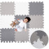 Laste vahtplastist matt - Pusle Springos FM0034 95,5 x 95,5 cm