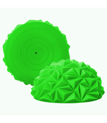 Massaažipall, roheline, Springos FA0057, läbimõõt 16 cm, kõrgus 9 cm