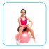 Treeningpall koos pumbaga Springos FB0012, 75 cm