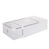 Kingakarp sahtliga Springos HA3001, 34x22,5x13 cm, valge korraldaja
