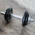 Fitnessi kaalutõstekang, lühike, 40 cm, Springos FA1025