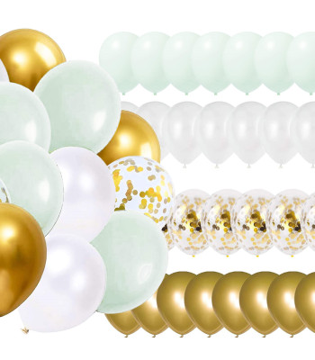Dekoratiivne õhupallikomplekt – Springos, 50 tk, PS0045