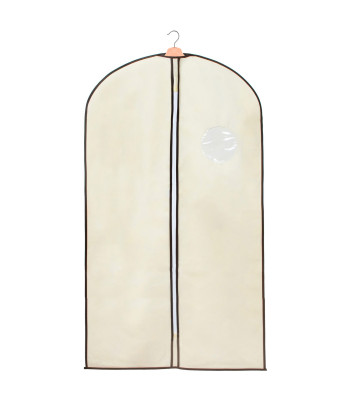 Rõivakate Springos pruuni servaga kreem HA3079 130 x 60 cm