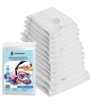 Vaakumkottide komplekt Springos, 12 tk, VB0020