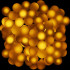 Valge LED-valguskett Springos CL0176, 50 LED