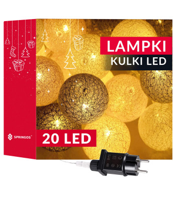 Valguskett 20 LED-iga CL0151