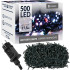 Sinised LED-jõulutuled Springos CL4088 500 LED, 27,5 m