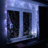 Jõulutuled – külmvalged jääpurikatuled, Springos CL0334, 3 × 3 m, 300 LED-i