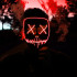 Valgustusega Halloweeni mask Springos HA5234