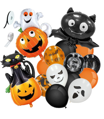 Halloweeni kaunistused Springos HA5215, 14 elementi