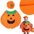 Halloweeni kõrvitsakostüüm mütsiga, 2-osaline, Springos HA5223