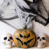 Halloweeni dekoratiivne ämblikuvõrk kahe ämblikuga, Springos HA5229, 20 g, 1,9 m