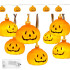 Halloweeni valgusdekoratsioon 10 LED-lambiga Springos CL4060