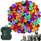 Akutoitel LED-valguskett, mitmevärviline, 50 LED-i, CL4029, 5 m