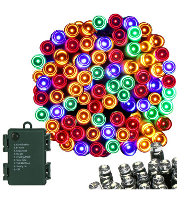 Akutoitel LED-valguskett, mitmevärviline, 50 LED-i, CL4029, 5 m
