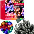 Akutoitel LED-valguskett, mitmevärviline, 50 LED-i, CL4029, 5 m