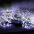 Dekoratiivne valguskardin, 400 LED-i, CL0098
