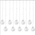 Jõulune LED-kardinavalgus Springos CL4045