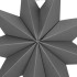 Dekoratiivne paberist täht, CA1105, 30 cm