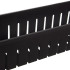 Ratastel riiulikapp Springos HA1017, must, 101,5 × 54 × 12,5 cm