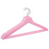 Puidust riidepuud, 3 tk, puuderroosa, Springos HG0006, 43 × 21,5 cm, 13 mm