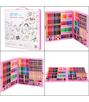 Kunstnikukomplekt, 258 eset, SA1012