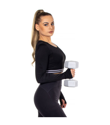 Kuusnurksed hantlid, FA1034, 2 x 3 kg