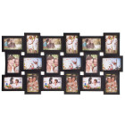Springos pildiraam 18 fotole, must, PF0020, 93x47 cm